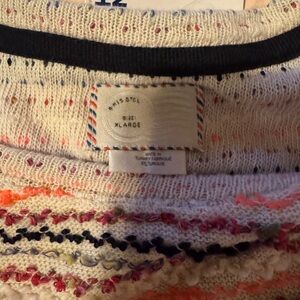 Anthropologie Multicolor Knit Women's Sweater